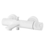 ECA Myra Banyo Bataryası Mat Beyaz - 102102470C4 - Banyo Bataryaları