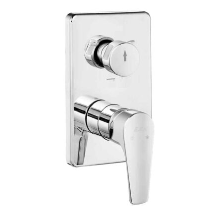 ECA Niobe Ankastre Banyo Bataryası Sıva Üstü 3 Yollu - 102167343-K - Ankastre Banyo Bataryası