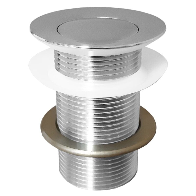 ECA Taşmasız Bas/Bırak Pirinç Sifon - 402129035 - Lavabo Sifonu