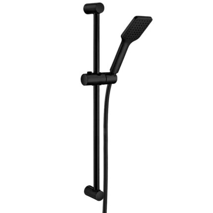 ECA Tiera Banyo Üst Takım Hareketli Mat Siyah - 102146075C1 - Sürgülü Duş Setleri, Duş Setleri