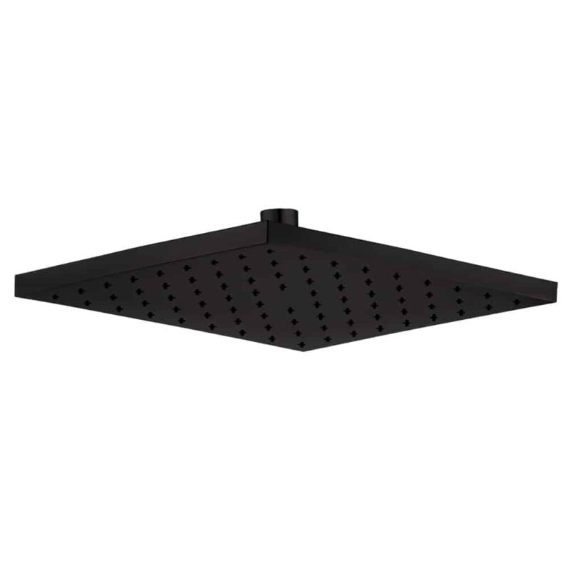 ECA Tiera Duş Başlığı Mat Siyah 250X250 - 102145068C1 - Tepe Duşları