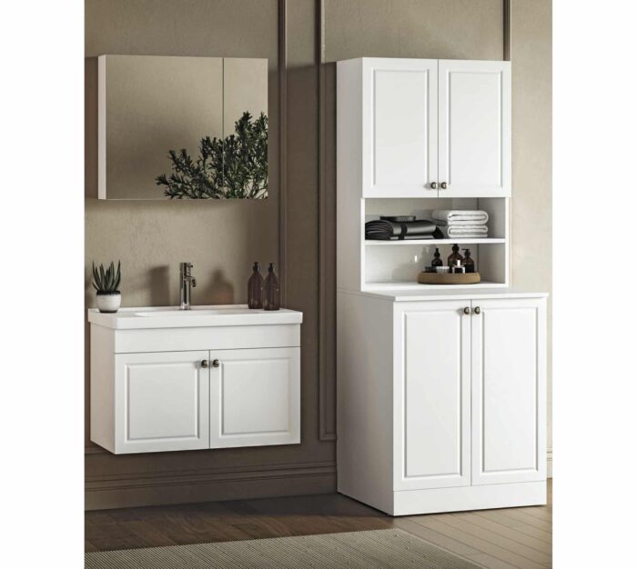 Fym Deniz 80 cm Banyo Dolabı