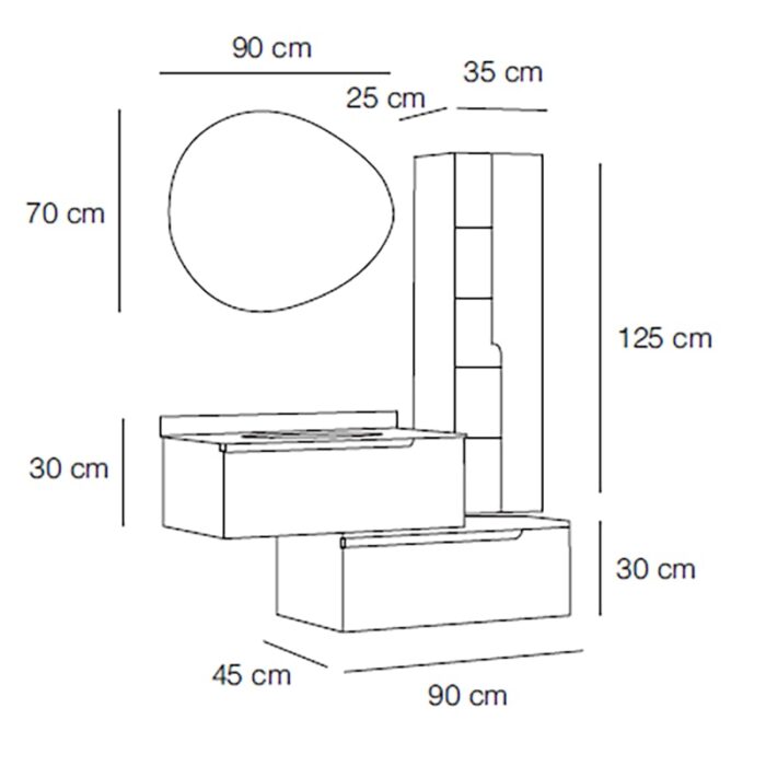 fym linea 90 cm 3