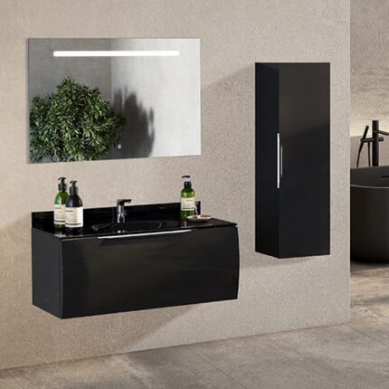 Gent Armado 39100 V31 Banyo Dolabı 100 cm - Armado-39100-V31-100 - Banyo Dolapları