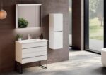 Gent Bathline 5585 V31 Banyo Dolabı 85 cm - Bathline-5585-V31-85 - Banyo Dolapları