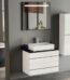 Gent Bathline 5585 V32 Banyo Dolabı 85 cm - Bathline-5585-V32-85 - Banyo Dolapları