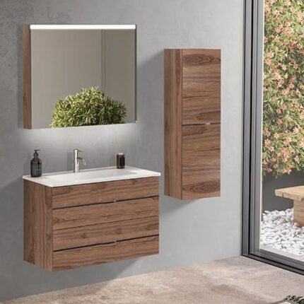Gent Bathline 5585 V33 Banyo Dolabı 85 cm