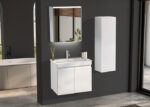 Gent Boztepe 5565 V31 Banyo Dolabı 65 cm - Boztepe-5565-V31-65 - Banyo Dolapları