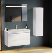 Gent Boztepe 5585 V31 Banyo Dolabı 85 cm - Boztepe-5585-V31-85 - Banyo Dolapları