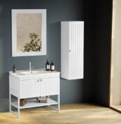 Gent Efes 4685 V31 Banyo Dolabı 85 cm - Efes-4685-V31-85 - Banyo Dolapları