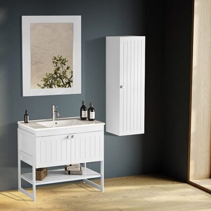 Gent Efes 4685 V31 Banyo Dolabı 85 cm