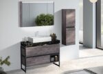 Gent Karma 55100 V31 Banyo Dolabı 100 cm - Karma-55100-V31-100 - Banyo Dolapları - 2