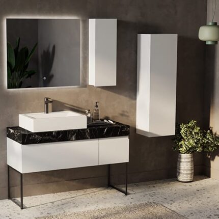 Gent Moderno 28120 V32 Banyo Dolabı 120 cm