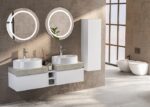 Gent Moderno 28150 V31 Banyo Dolabı 150 cm - Moderno-28150-V31-150 - Banyo Dolapları