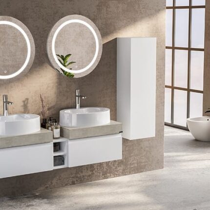 Gent Moderno 28150 V31 Banyo Dolabı 150 cm