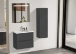 Gent Porto 5561 V32 Banyo Dolabı 61 cm - Porto-5561-V32-61 - Banyo Dolapları