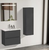 Gent Porto 5561 V32 Banyo Dolabı 61 cm - Porto-5561-V32-61 - Banyo Dolabı Takımı