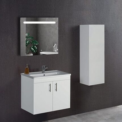 Gent Ronda 5561 V31 Banyo Dolabı 61 cm - Ronda-5561-V31-61 - Banyo Dolapları