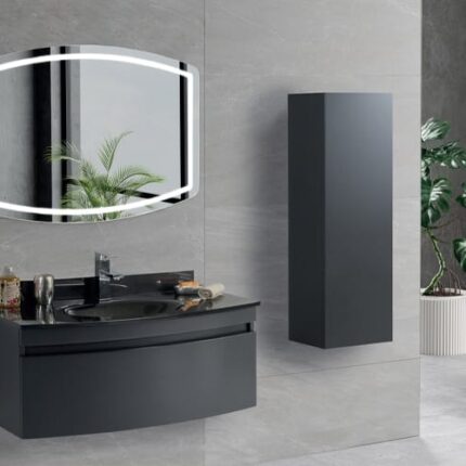 Gent Rosaline 39100 V31 Banyo Dolabı 100 cm - Rosaline-39100-V31-100 - Banyo Dolapları