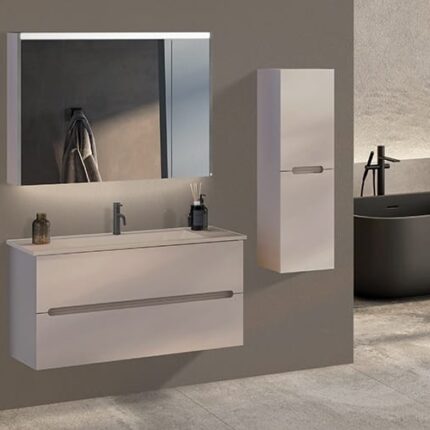 Gent Smart 55120 V32 Banyo Dolabı 120 cm - Smart-55120-V32-120 - Banyo Dolapları