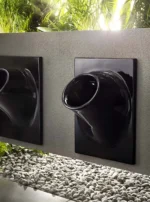 Vitra İstanbul Pisuvar Temassız Titreşimli Elektrikli Siyah