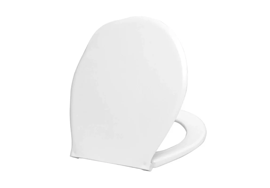 Vitra Klozet Kapağı, Üstten Sıkmalı, Plastik Menteşeli, Beyaz - 18-003-002 - Klozet Kapağı