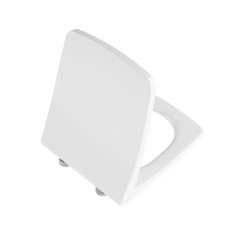 Vitra Metropole Klozet Kapağı, Slim, Duroplast, Üstten Sıkmalı, Yavaş Kapanır, Kolay Sök-Tak, Metal Menteşeli, Beyaz - 132-003R009 - Klozet Kapağı