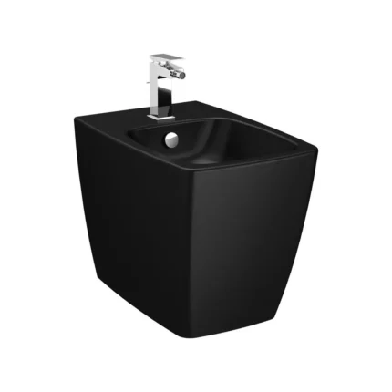 Vitra Metropole Yerden Bide Mat Siyah - 5659B083-0288 - Bideler (Abdestlik)