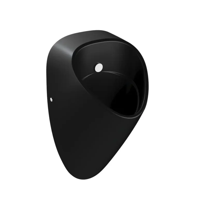 Vitra Plural Pisuvar, Rim-ex, Temassız, Arkadan Su Girişli, Titreşimli Elektrikli, Mat Siyah - 7808B083-5331 - Pisuvarlar