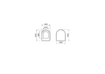 Vitra S50 Klozet Kapağı Beyaz - 72-003R309 - Klozet Kapağı - 1