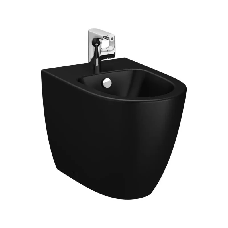 Vitra Sento Yerden Bide Mat Siyah - 5986B083-0288 - Bideler (Abdestlik)