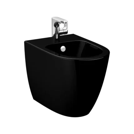 Vitra Sento Yerden Bide Siyah - 5986B070-0288 - Bideler (Abdestlik)