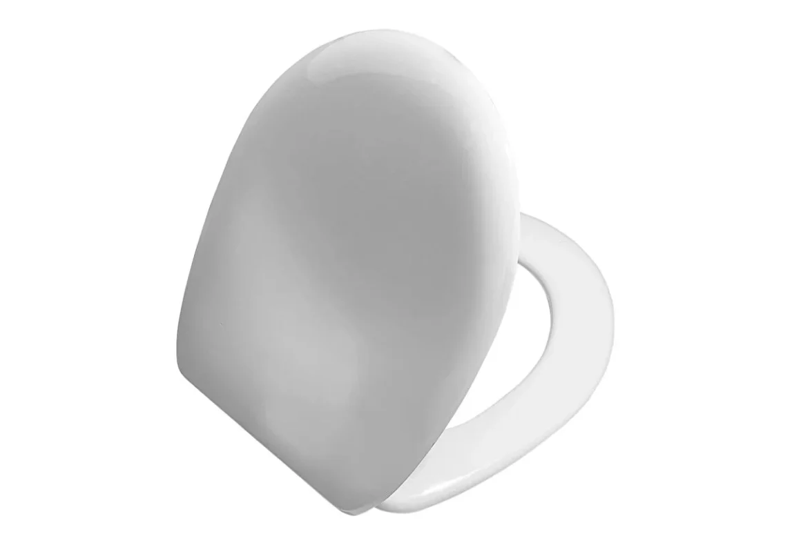 Vitra Universal Klozet Kapağı, Alttan Sıkmalı, Plastik Menteşeli, Beyaz - 23-003-002 - Klozet Kapağı