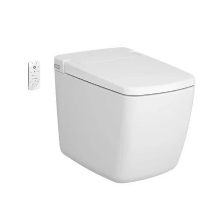 Vitra V-Care Prime Akıllı Yerden Klozet Temassız Beyaz - 7232B403-6217 - Akıllı Klozet