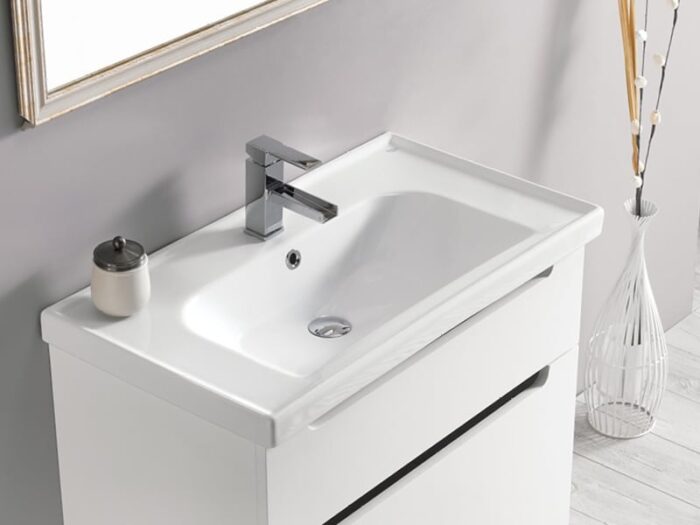 Etajerli Lavabo Frame 80x45 cm 2