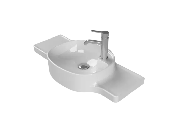 Etajerli Lavabo Harmony 80x375x264 cm