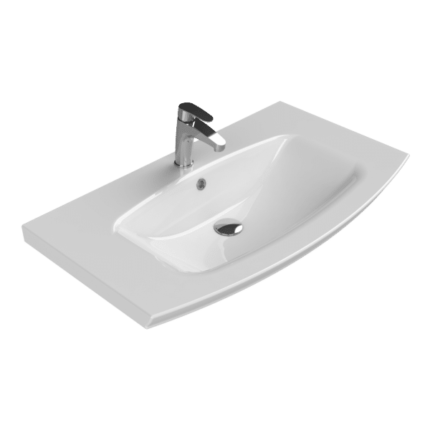 Etajerli Lavabo Plus 90x51 cm