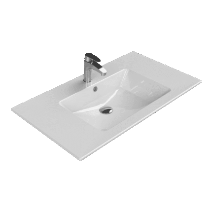 Cerastyle İbiza Etajerli Lavabo 91x51 cm