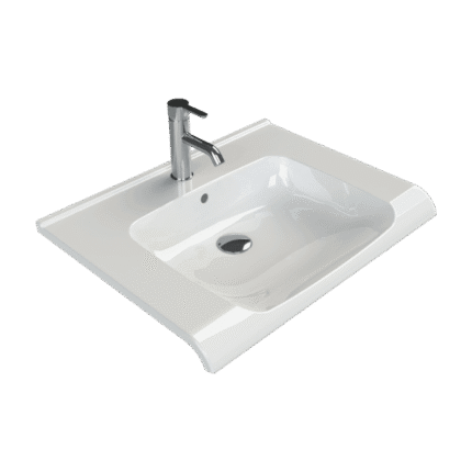 Cerastyle Anova Etajerli Lavabo 65x50 cm