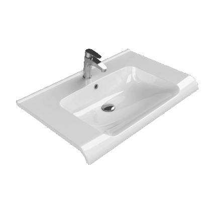 Cerastyle Anova Etajerli Lavabo 80x50 cm
