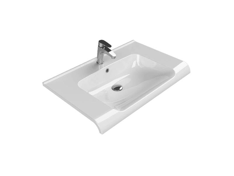 Cerastyle Anova Etajerli Lavabo 80x50 cm