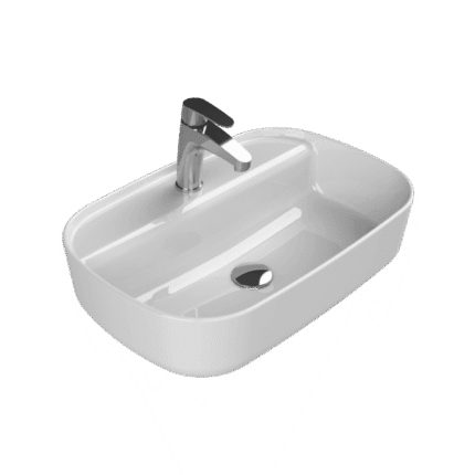 Cerastyle Aqua Lavabo 60x40 cm - OC007H61U003Y01102 - Tezgah Üstü Lavabo