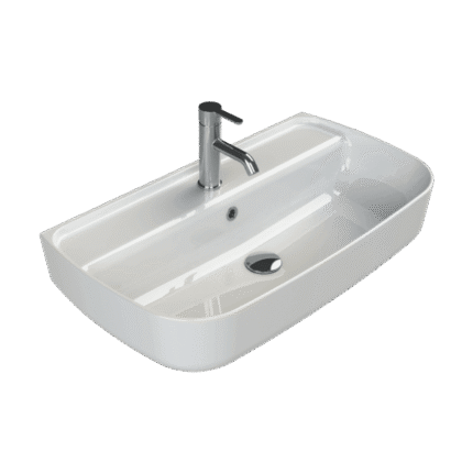 Cerastyle Aqua Lavabo 75x40 cm - OC007S82U003Y01102 - Tezgah Üstü Lavabo