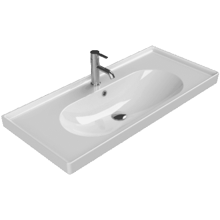Cerastyle Arya Etajerli Lavabo 100x45 cm