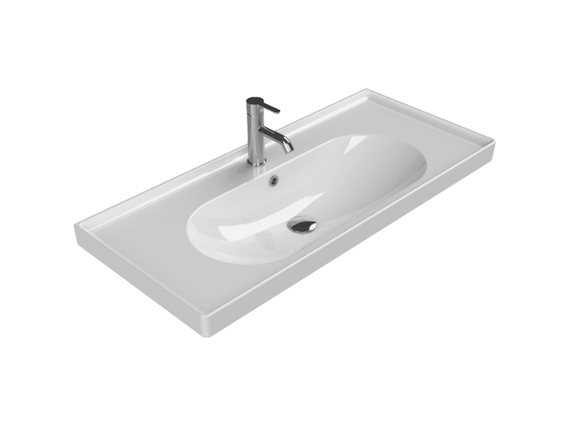 Cerastyle Arya Etajerli Lavabo 100x45 cm