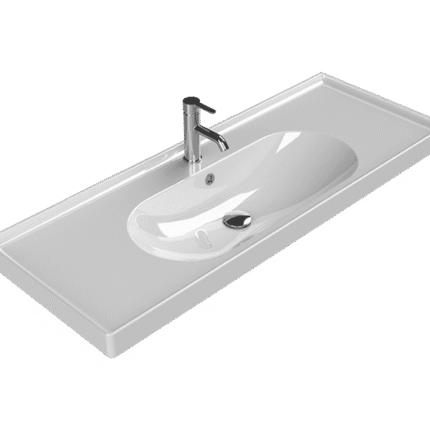 Cerastyle Arya Etajerli Lavabo 120x45 cm - VB042B52U003Y01102 - Etajerli Lavabo