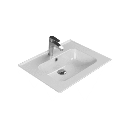 Cerastyle Blue Etajerli Lavabo 60x47 cm - VB041H92U003Y01102 - Etajerli Lavabo