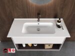 Cerastyle Blue Etajerli Lavabo 60x47 cm