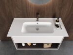 Cerastyle Blue Etajerli Lavabo 70x47 cm