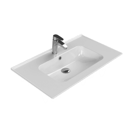 Cerastyle Blue Etajerli Lavabo 80x47 cm - VB041M32U003Y01102 - Etajerli Lavabo
